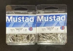 50 New Mustad 39965DT Duratin Size 12/0 Circle Hooks 2X Large Ring. Fixed Price $29.99.