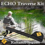 Echo Traverse Kit 4WT 9'0" Fly Rod Outfit. Fixed Price $349.99.