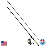 Daiwa D-shock Dsk Fw Spinning Reel & Fiberglass Rod Combo Cork Handle. Fixed Price $65.94.