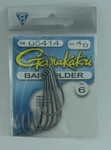 Gamakatsu 05414 4/0 Bait Holder Hook Needle Point Sliced Shank Offset 6CT. Fixed Price $7.03.