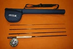 Maxxon Stonefly Combo 9FT 6WT Rod Talon Reel WF6F Line Leader Backing W/case. Fixed Price $199.00.
