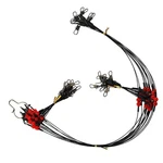 Stellar Fishing Wire Double Drop Leader Lure Riggings With Snap Swivel, 12 Pack. Fixed Price $12.99.