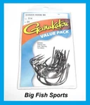 Gamakatsu Shiner Hook Se- Value Pack #51413-25 Size 3/0. Fixed Price $27.99.