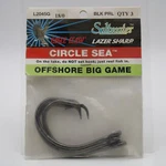 Eagle Claw Lazer Sharp L2045G Black Pearl Circle Sea Offshore Big Game Hooks 18. Fixed Price $12.99.