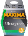 Maxima One Shot Ultragreen Monofilament Fishing Line Thru 40 Pick Size Filler. Fixed Price $17.99.