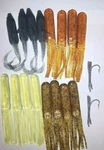 6'' Alex Langer's Flying Kit, Fishing. Includes 16 Lures, 2 Saltwater Hooks. Fixed Price $35.00.