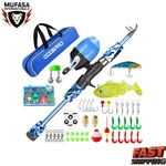 Oddspro Kids Pink Fishing Rod & Reel Combo Kit Telescopic Spincast Tackle Box. Fixed Price $55.80.