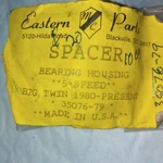 Harley Eastern A-35076-79 20EA Spacer For 5-SPEED Big Twin Mainshaft F20. Fixed Price $18.00.