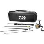 Daiwa Carbon Case Travel Spinning Rod And Reel Combo Kit. Fixed Price $89.99.