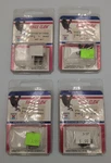 Lot - Eagle Claw 374SBA Size 8 Bronze Soft Bait Treble Fishing Hooks 3/PKG. Fixed Price $9.99.