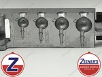 3327 New Do It Round Head Jig Mold Heavy Hook - 1, 1/2, Oz Size Ring Barb. Fixed Price $53.60.