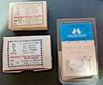 Mustad Fly Tying Hooks Stock #1104. Fixed Price $20.00.