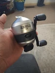 Zebco Spincast Reel 4.1:1 Gear Ratio W Bite Alert 10 Lb Test Line 33N CKK1. Fixed Price $18.00.