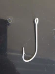 Mustad Shaughnessy 34082 #2/0 Forged Large Ring Norway Nickel Trailer Hook. Fixed Price $19.99.