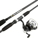 Swarm Series Black Bait Cast Spinning Open Face 2 Pc Rod And Reel Combo 64. Fixed Price $33.99.