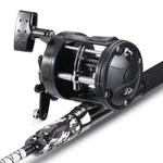 Sougayilang Conventional Reel And Fishing Rod Combo Medium Heavy Fiberglass. Fixed Price $86.65.