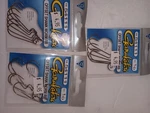 Fish (3) Gamakatsu Offset Shank Worm Rb Hooks, Size 1/0, #54111,. Fixed Price $16.00.