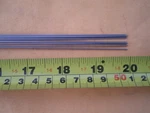 100 Pcs. Stainless Steel Straight Lure Shaft Wire Form .041 X 20" Inches Long. Fixed Price $34.99.
