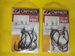 Lot Of 2 Owner Cutting Point Rig Hooks Size 5/0 5137-151 New. Fixed Price $7.97.