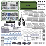 412PCS Fishing Tackle Kit With Box,complete Terminal Orange. Fixed Price $43.36.