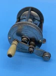 Vintage Shakespeare Uncle Sam 1922 Model 23037 Bait Casting Fishing Reel. Fixed Price $35.99.