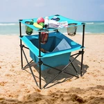Villey Portable Folding Camping Picnic 4 Cup Holders Beach Carry Bag. Fixed Price $69.99.