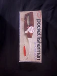Vintage Popeil Pocket Fisherman Spin Casting Outfit With Original Box; 1972. Fixed Price $80.00.