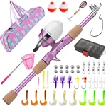 Kids Fishing Pole, Portable Telescopic Poles For Boys And Girls,. Fixed Price $48.99.