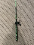 Whisker Seeker Hog Rod & Piscifun Chaos Xs 60 Reel Catfish Combo. Fixed Price $80.00.