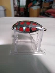 Vintage Edwood Company Sun Spot Weedless Spoon Fishing Lure Red 1939. Fixed Price $29.99.
