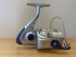 Shakespeare Surf And Pier SP50A Silver Blue Spinning Reel. Fixed Price $32.49.