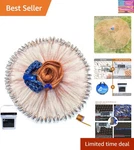 8FT Saltwater Fishing Cast Net With Heavy Lead Sinkers For Easy Bait Trapping. Fixed Price $112.00.