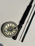 Shakespeare Fly Fishing Rod (SKP8056-3) & (#1094 Reel With Line. Fixed Price $40.00.