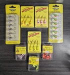 Lot Of 8 Packs Jig Heads - Weights Storm Apex Rattle Walking Sinkers. Fixed Price $22.99.