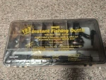 Vtg Maxam 193 Piece Instant Fishing Outfit New Box Folding Pole !! Djm. Fixed Price $24.61.