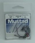 Mustad 39944BN-6/0 Black Nickel Classic Circle Hook 5CT Ringed Eye. Fixed Price $6.81.
