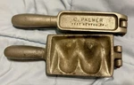 2 Vintage C. Palmer Aluminum Sinker Mold, Worm Head Jig No 401 And 351. Fixed Price $24.50.