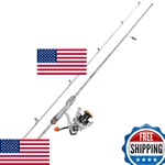Sougayilang Spinning & Casting Rod Combo 6'6" Fast 2-PIECE + Reels. Fixed Price $72.26.