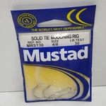 Mustad Solid Tie Mooching Rig MRST30 Size 4/0 Lb Test. Fixed Price $5.99.