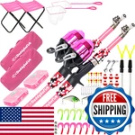 Daddygofish Kids Fishing Pole - Rod Reel Combo Tackle Starter Set First Year. Fixed Price $122.57.