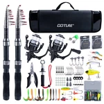 Goture Fishing Rod And Reel COMBOS-2PCS Telescopic POLE2PCS Pre-loaded. Fixed Price $126.38.