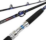 1PC 2PC Saltwater Offshore Trolling Rod Big Game Conventional Boat Fishing Pole. Fixed Price $149.99.