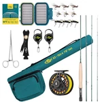 Sf Fly Fishing Rod 7'6'', 3WT, 4SEC, M.f, Emerald Green Combo. Fixed Price $122.76.