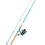 Sougayilang Fishing Rod And Reel Combo, 2-PIECE 5-FOOT 6-INCH Graphite & Fibe.... Fixed Price $64.26.