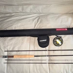 Redington Path 480-4 8FT 4WT 4PC Fly Rod & Sage Reel Combo With Case. Fixed Price $295.00.