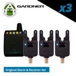 Gardner Atts Bite Alarms & V2 Attx Receiver Set Of 3 - Carp Pike Fishing Tackle. Fixed Price $368.59.