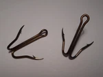 100 Mustad #1 Double Live Bait Hooks Hollow Point Ringed Bronzed Norway 35881. Fixed Price $12.99.