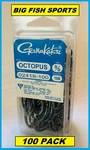 Gamakatsu #024 Octopus Nsb Value Pack Hooks! 02419-100 New! Size 9/0. Fixed Price $89.99.
