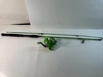 Cool South Bend Star Strike Green Spinning Reel & Rod. Fixed Price $39.00.