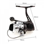 Mini Pocket Metal Fishing Spinning Wheel, 1BB Small Reel For Ice Pen Rod. Fixed Price $17.66.